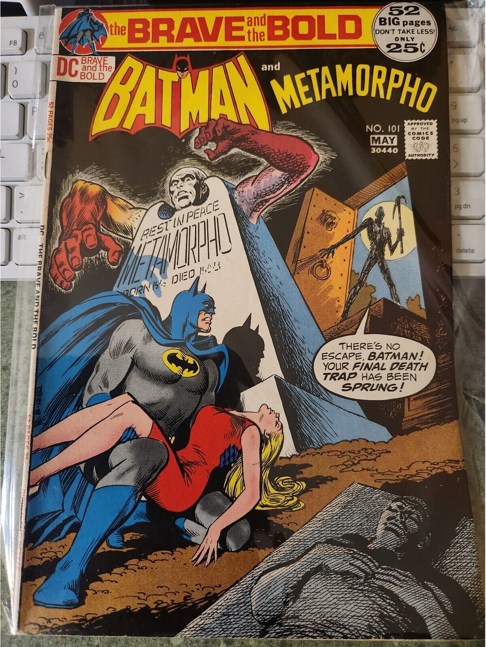 The Brave and the Bold Vol. 1 #101 (May 1972) Batman & Metamorpho Team‑Up